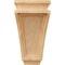 Ekena Millwork 6"W x 4 3/4"D x 12"H Arts and Crafts Corbel, Red Oak COR06X04X12ARRO - alternate 3